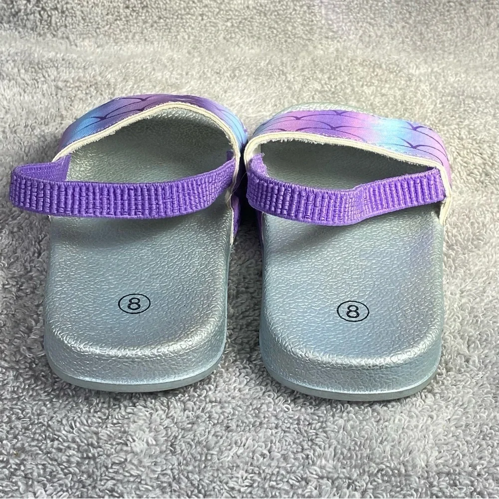 Girls‎ Size 8 Sandal’s Shoes Purple Slip On